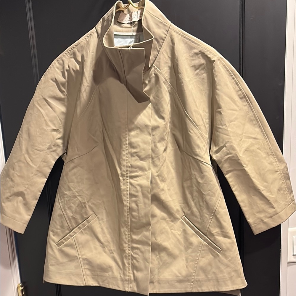 Lela Rose Tan Utility Jacket